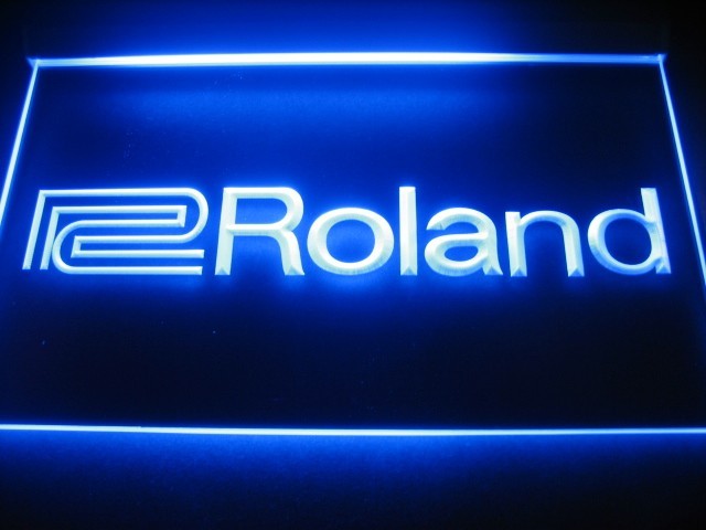Roland Logo Beer Bar Pub Store Neon Light Sign